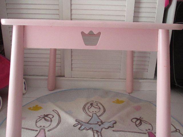 Mesa infantil linha Princesa Tok Stok