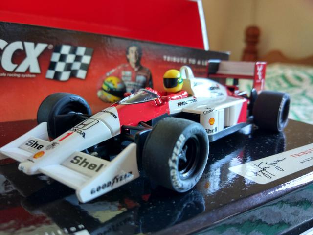 Miniatura SCX Ayrton Senna