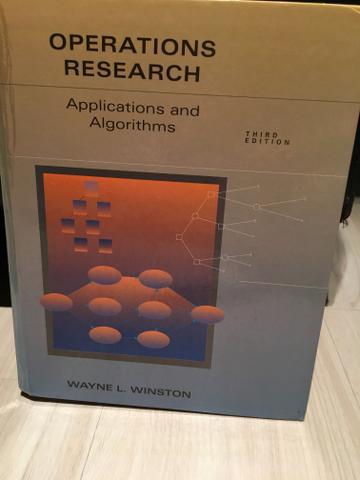 Operations Research - Applications and algorithms