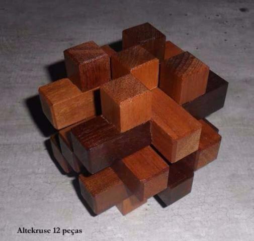 Quebra-cabeça em madeira: Altekruse