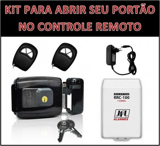 Abra seu portão no controle remoto