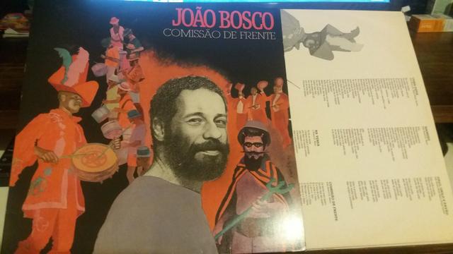 Disco vinil Lp João Bosco Comissão de frente