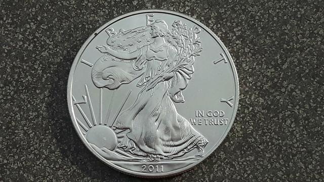 Dólar de prata silver Eagle
