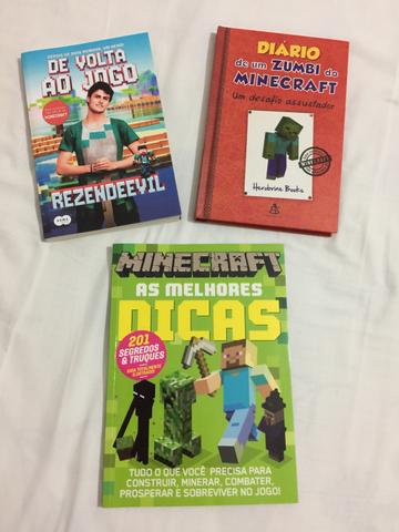 Livros Rezende Evil e Minecraft
