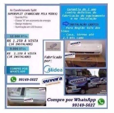 Menor preço do Estado em Ar condicionado split já com