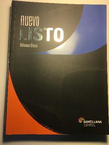 Nuevo Listo volume único (livro de espanhol)