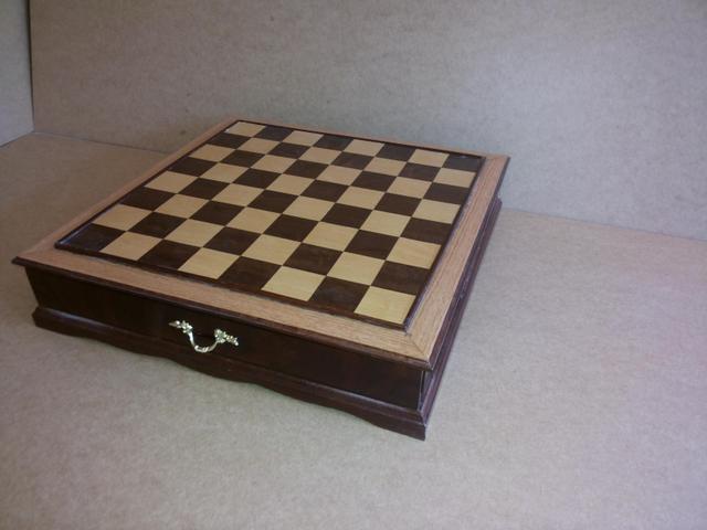 Tabuleiro para jogo de xadrez e damas