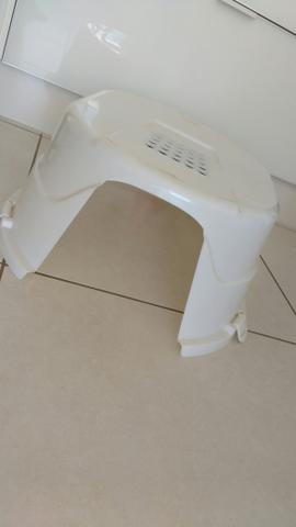 Tampa para banheiro de gato usada