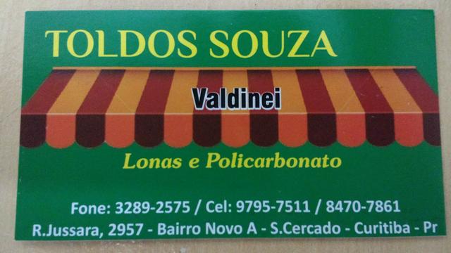 Toldos Souza Tel: whatsapp  pgto