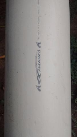 Tubo PVC Esgoto de 200 com 6 metros - Amanco