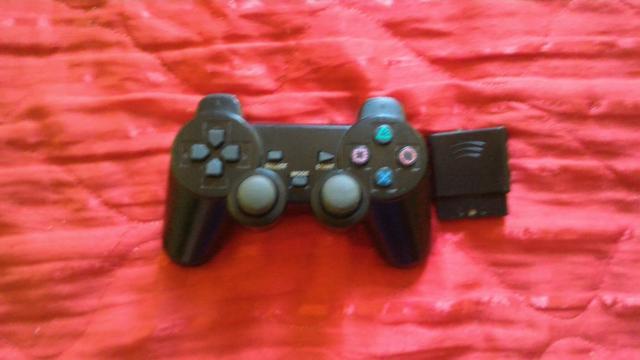 1 controle ps2 sem fio semi novo