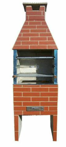 Churrasqueira de tijolos