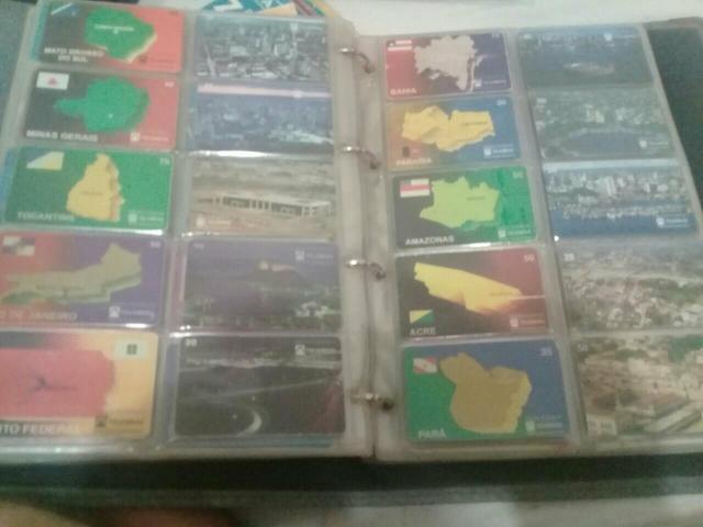Colecão de cartões telefônicos (+ cartões)