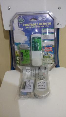 Controle Remoto para Ventilador de Teto e Lâmpada