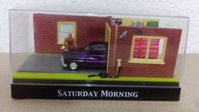 Diorama Moments In Time Saturday Morning 1/64 - Motormax