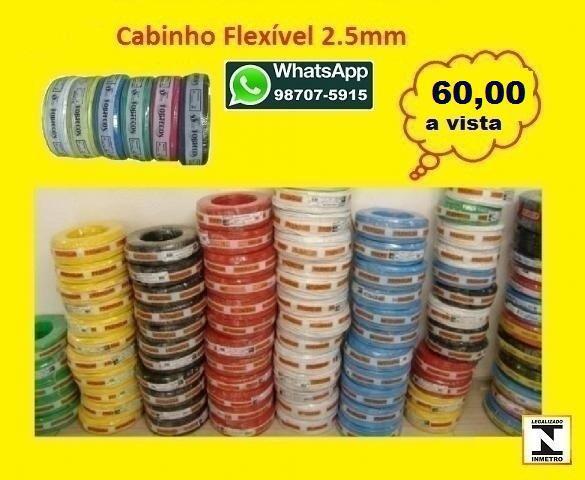 Fio 2.5mm fléx Só: 