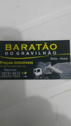 Gravilhao ou brita promoção