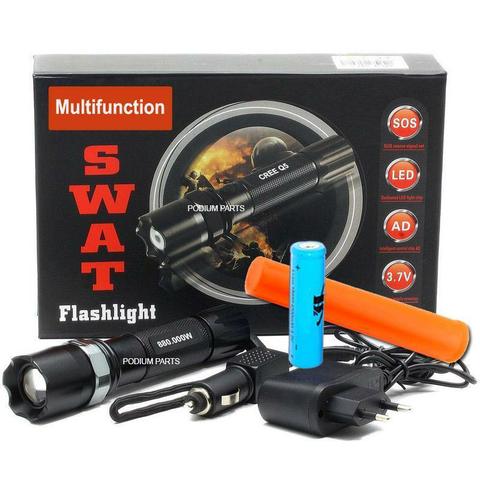 Lanterna Led Cree Swat c/ Laser /  Lumiens