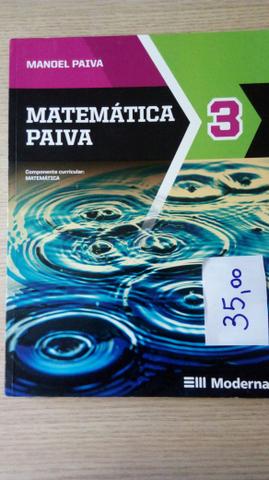 Livro Didatico: Matematica Paiva - volume 3 - editora
