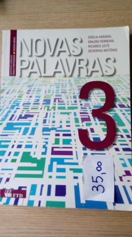 Livro Didatico: Novas Palavras 3 -Lingua portuesa - Ensino