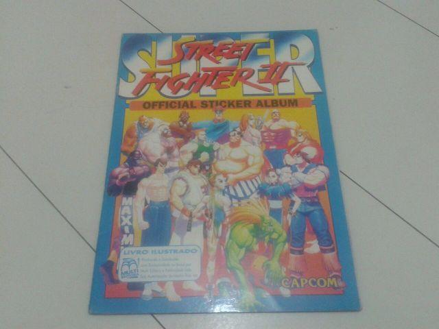 Livro Ilustrado Oficial Super Street Fighter 2 (SSF II)