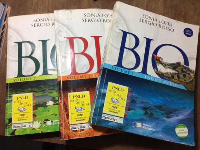 Livros de Biologia R$