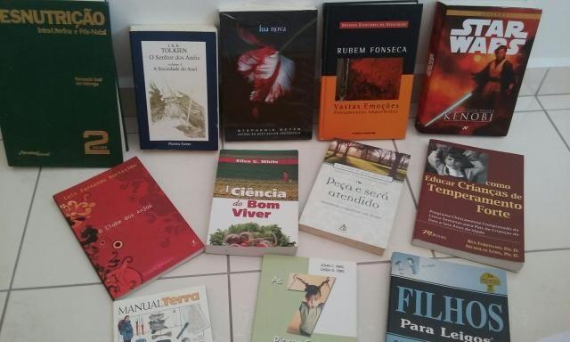 Lote com 12 livros