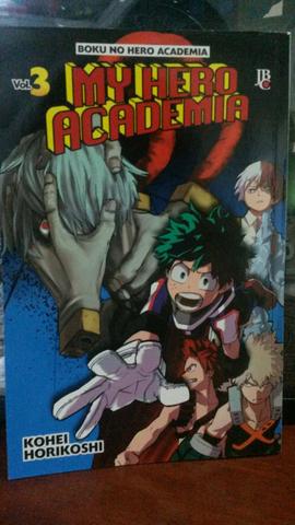 Mangá My Hero Academia vol.3