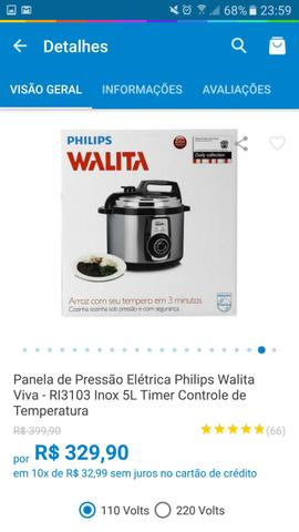 Panela pressão eletrica Philips walita