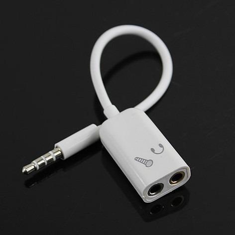 Cabo p2 para p3 branco