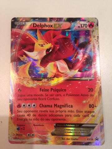 Carta Pokémon-Delphox EX