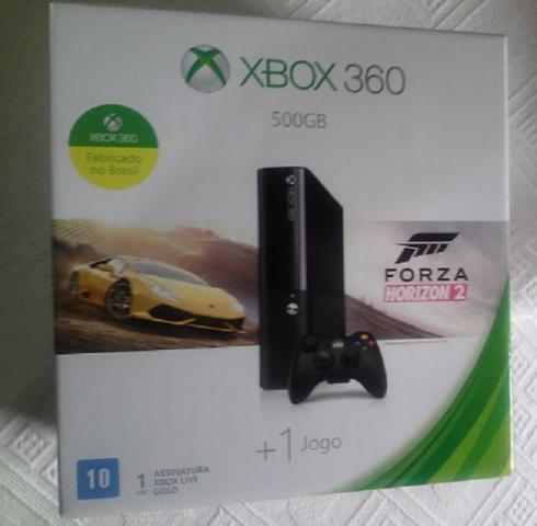 Console Xbox GB Novo na Caixa Lacrada + Jogo Forza