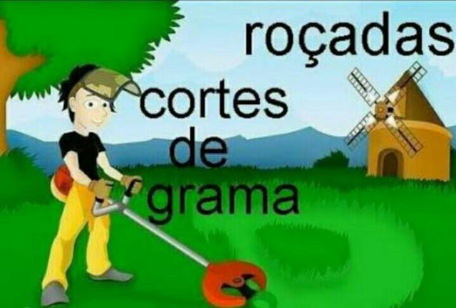 Corte de grama limpeza de terrenos