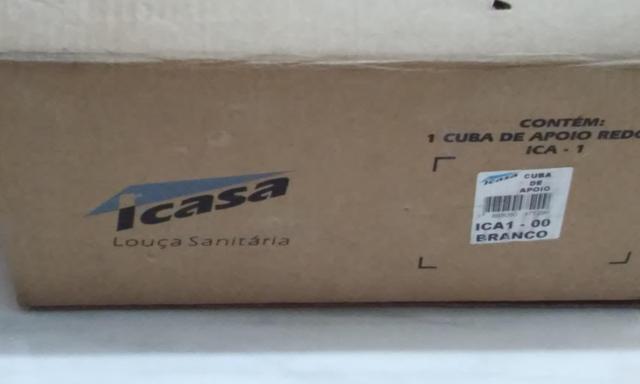 Cuba de apoio da marca Icasa