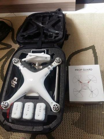Drone phanton 3 advanced + 3 baterias + tablet + mochila DJI