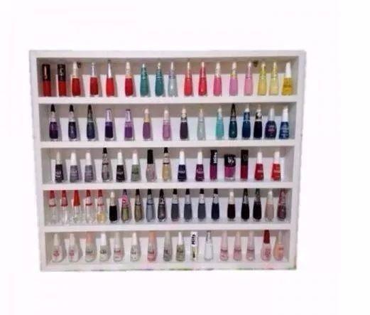 Expositor prateleira para esmaltes