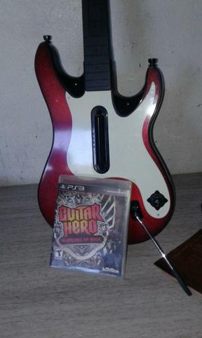 Guitarra Guitar Hero ps3 Excelente estado + Jogo