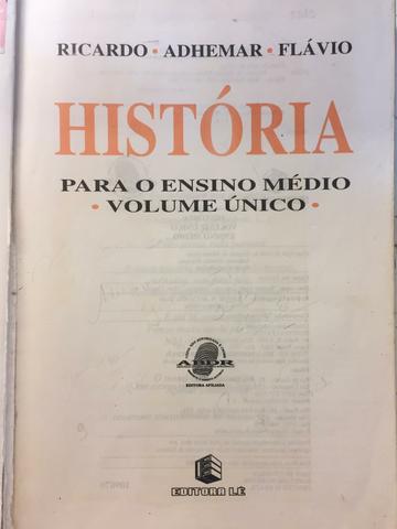 História para o Ensino Médio (Ricardo - Adhemar - Flávio)
