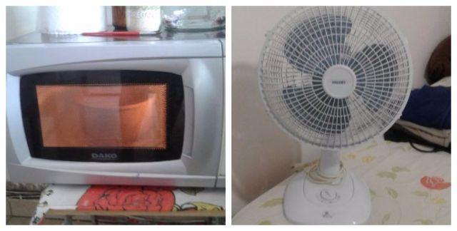 MICROONDAS DAKO 18 LITROS 110V + Ventilador mallory