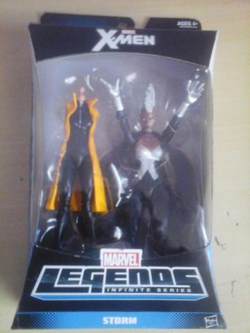 Marvel Legends X-Men Storm Tempestade+BAF Raríssima (Nova e
