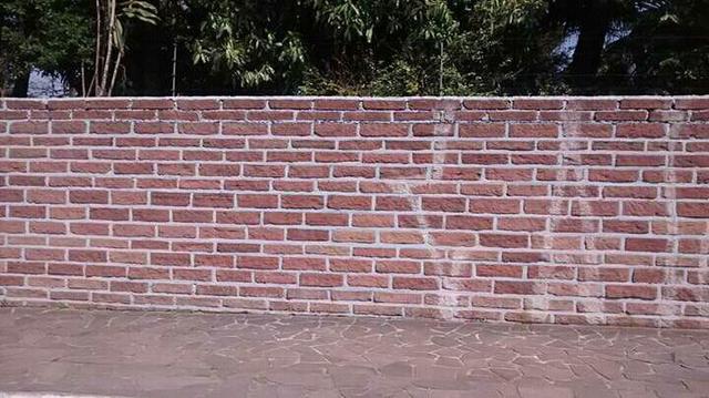 Muro em Pedra Grés #short #muro #murodeconteçao #muropedragrés