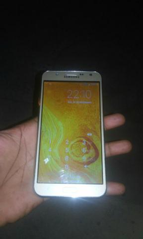 Samsung Galaxy J7 dourado duos chip 16GB bloqueado com senha