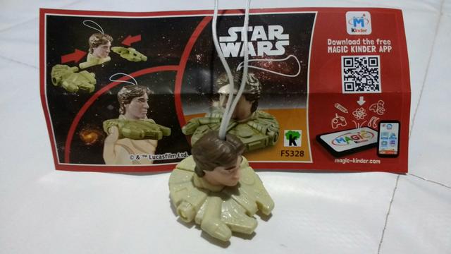 Star Wars Millennium Falcon Kinder ovo