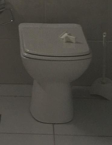 Vaso sanitário usado