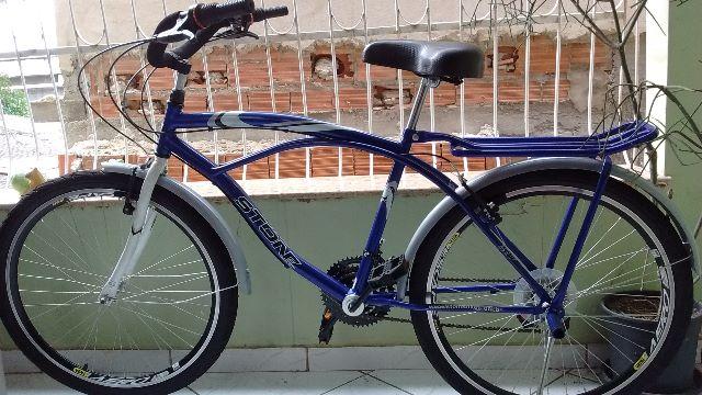Bicicleta STONE BIKE Aro 26 côr azul (Super Nova / Nunca