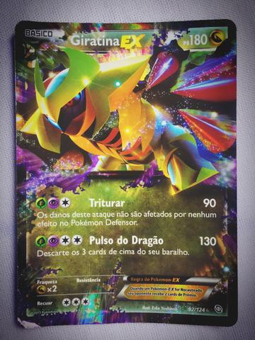 Card de pokémon - EX GIRATINA