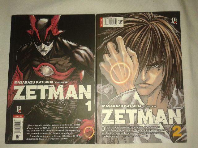 Coleção Mangá Zetman Volumes 1 e 2
