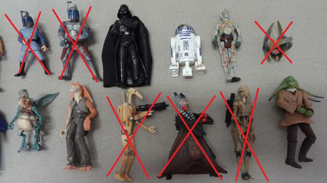 Figuras de Ação Action Figures Star Wars Diversas