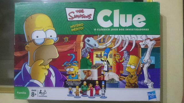 Jogo Detetive Clue Versão Simpsons Hasbro