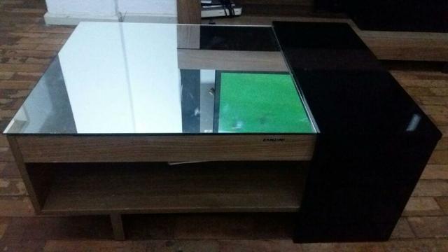 Mesa de centro espelhada